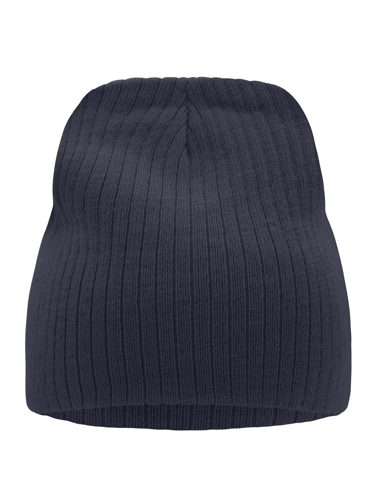Beanies Rib Beanie Marineblau bestickbar und bedruckbar – LA1970