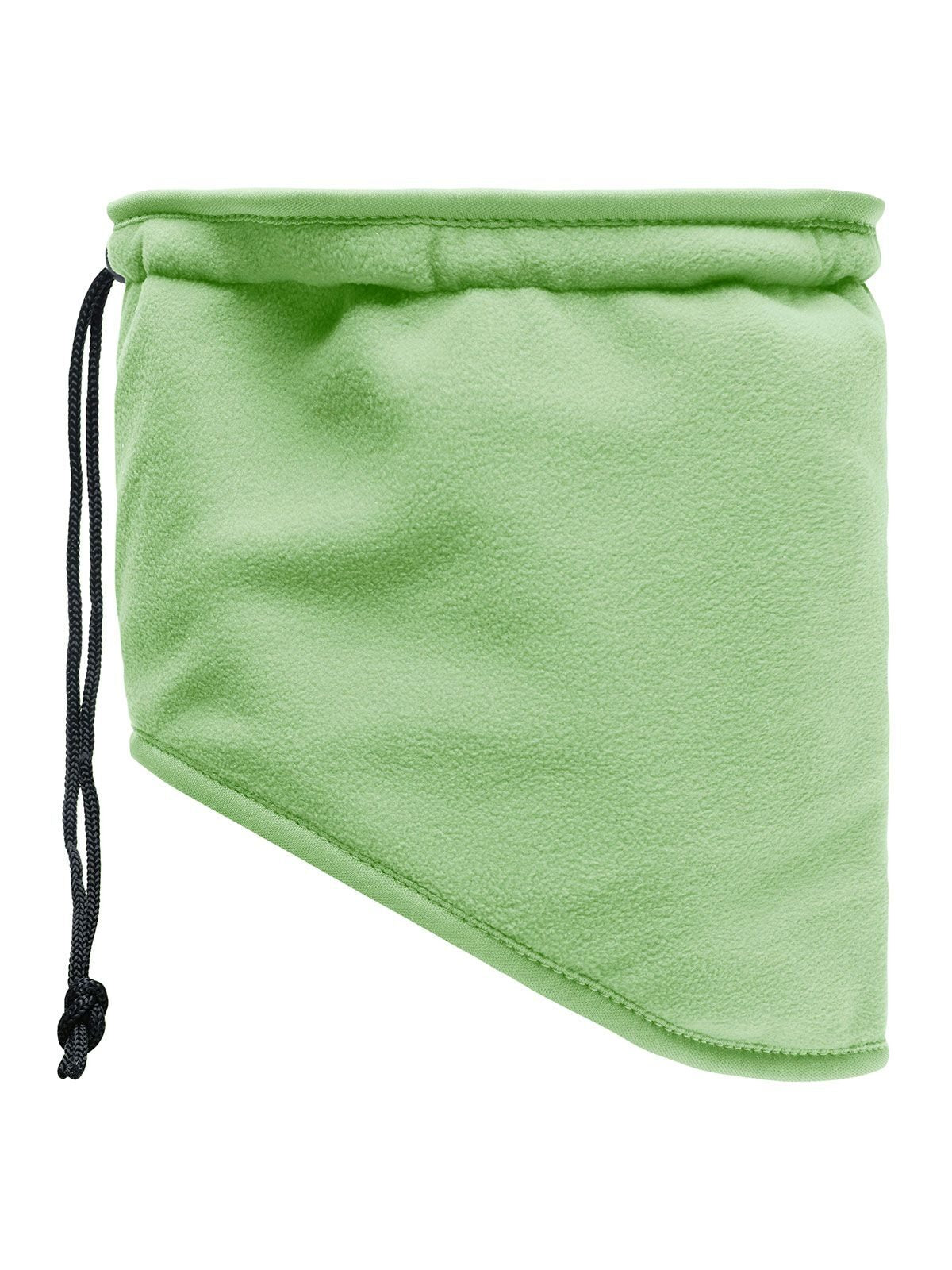 Thinsulate™ Neckwarmer Schal / Handschuhe – James & Nicholson – Farbe lime-green – individuell veredelbar
