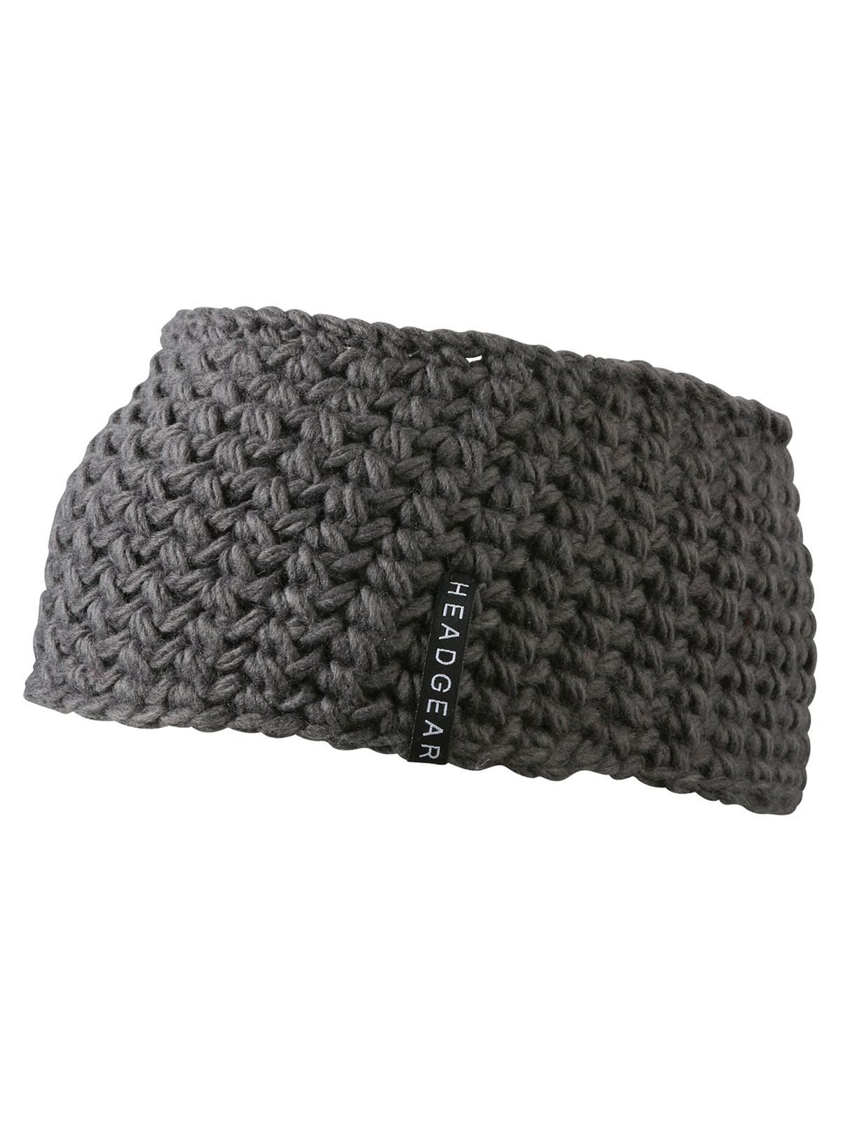 Headbands Crocheted Headband carbon bestickbar und bedruckbar – LA1970