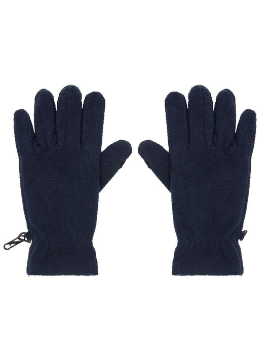 Touch-Screen Fleece Gloves Schal / Handschuhe – James & Nicholson – Farbe Navy – individuell veredelbar