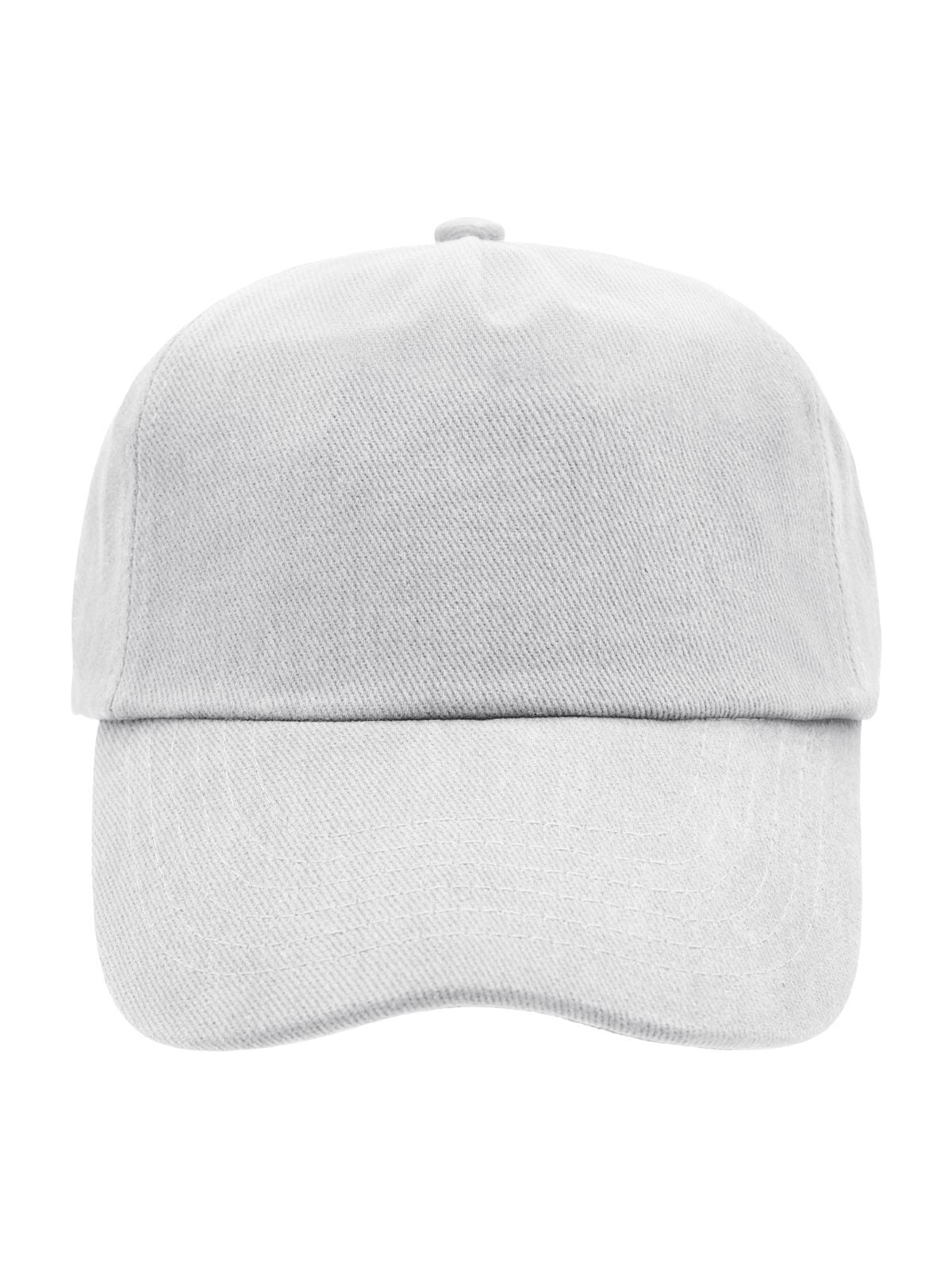 Baseball Caps 5 Panel Cap Weiß bestickbar und bedruckbar – LA1970