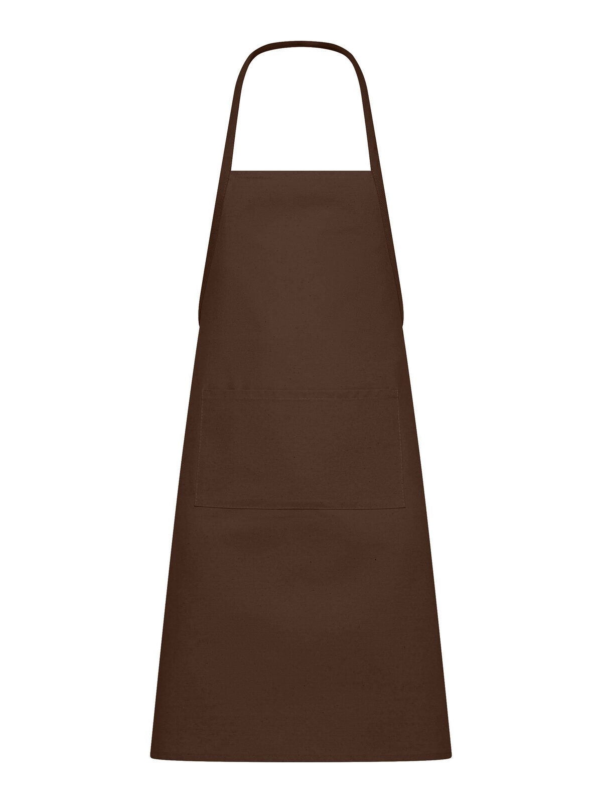 Basic Apron Herren Schürze / Kasack – Black Spider – Farbe Braun – individuell veredelbar
