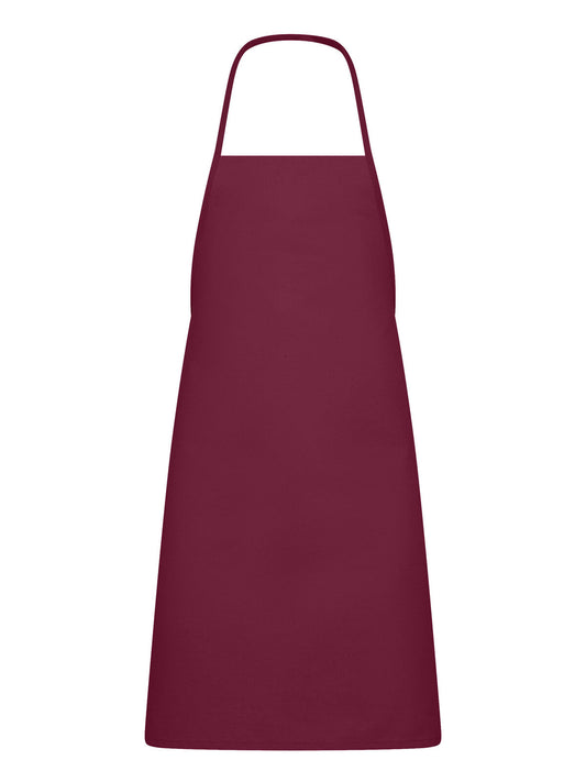 Basic Apron Herren Schürze / Kasack – Black Spider – Farbe Burgundy – individuell veredelbar