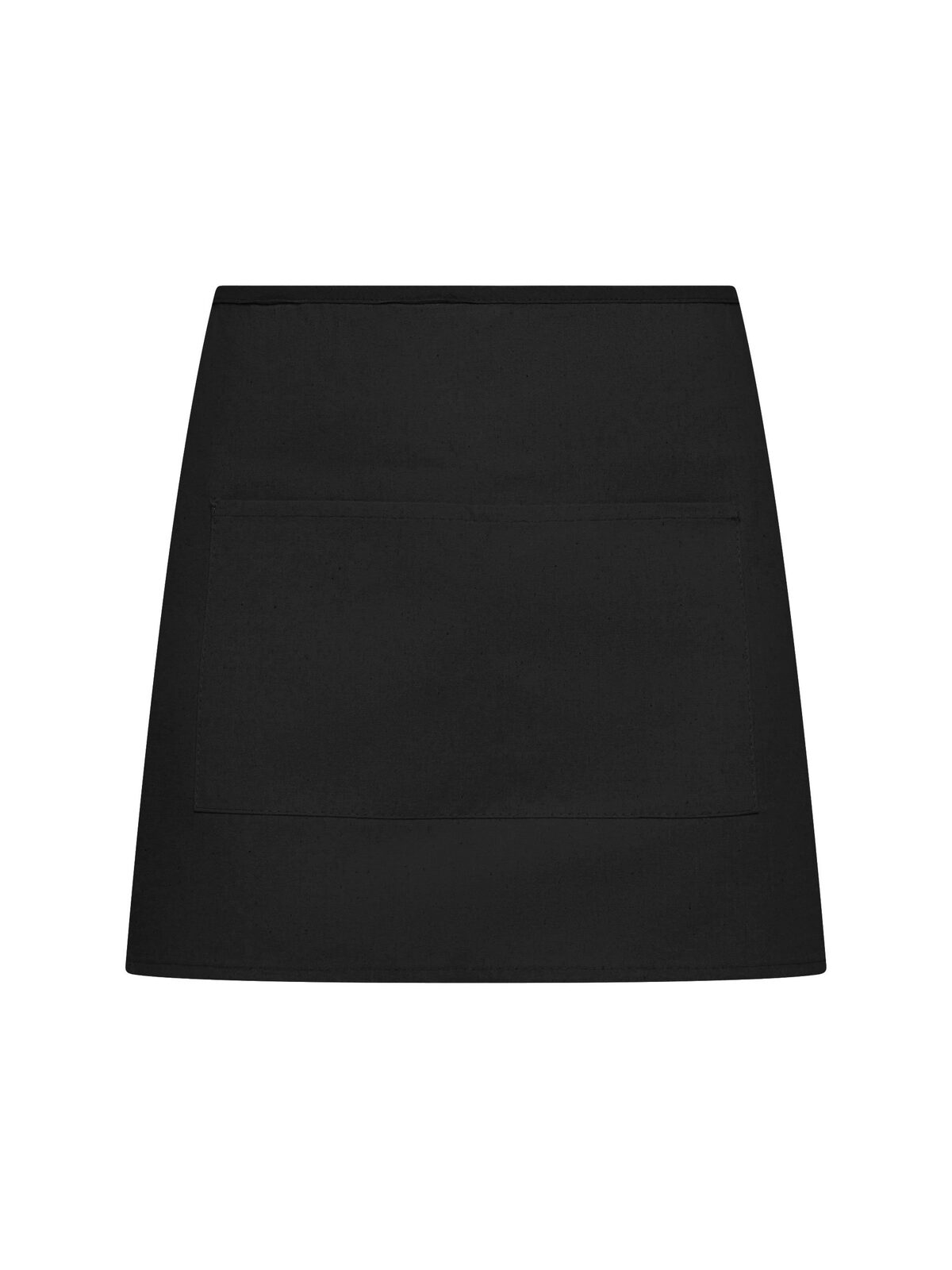 Basic Half Apron With Pocket Herren Schürze / Kasack – Black Spider – Farbe Schwarz – individuell veredelbar