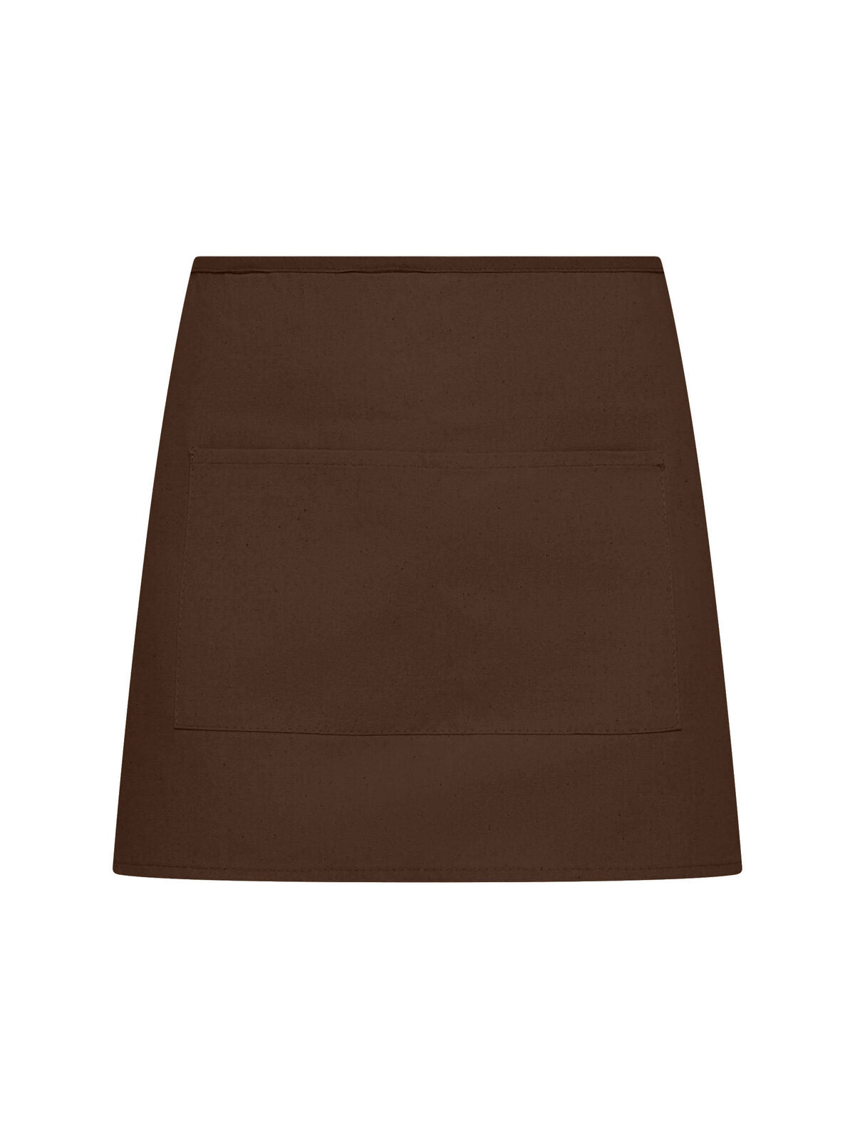 Basic Half Apron With Pocket Herren Schürze / Kasack – Black Spider – Farbe Braun – individuell veredelbar