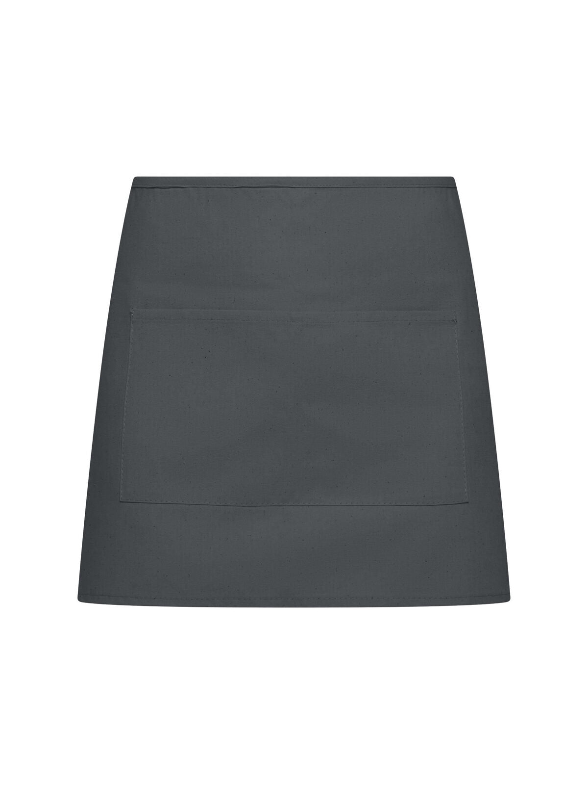 Basic Half Apron With Pocket Herren Schürze / Kasack – Black Spider – Farbe Grau – individuell veredelbar