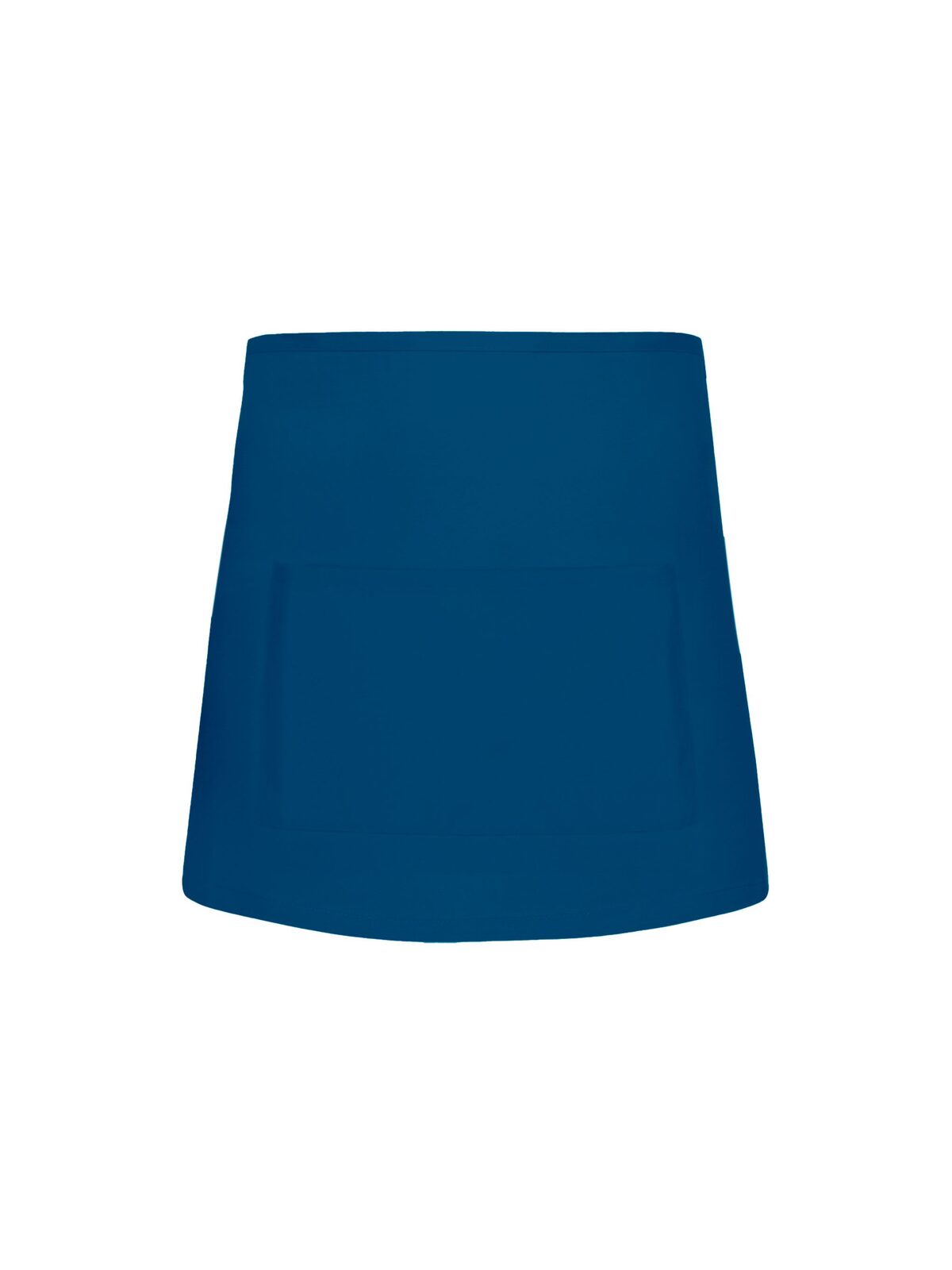 Basic Half Apron With Pocket Herren Schürze / Kasack – Black Spider – Farbe Royalblau – individuell veredelbar