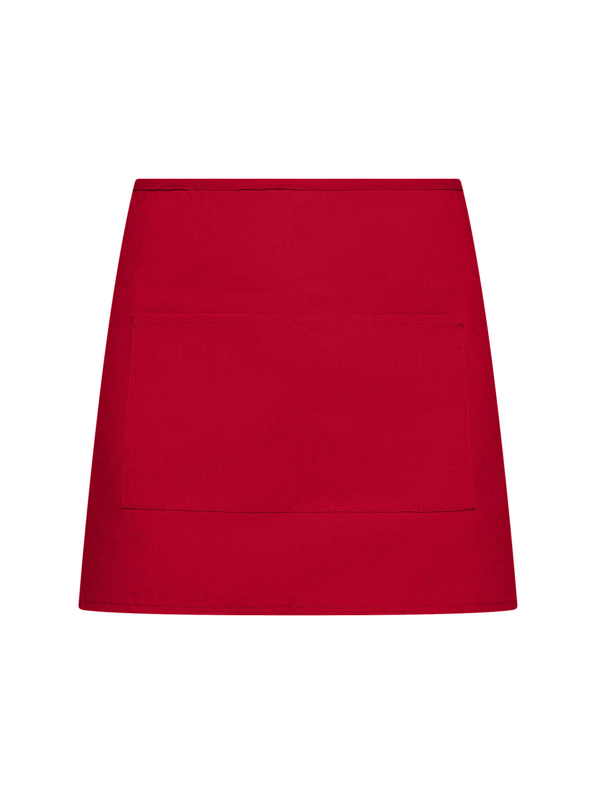Basic Half Apron With Pocket Herren Schürze / Kasack – Black Spider – Farbe Rot – individuell veredelbar