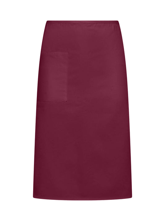 Tablier Schürze / Kasack – Black Spider – Farbe Burgundy – individuell veredelbar