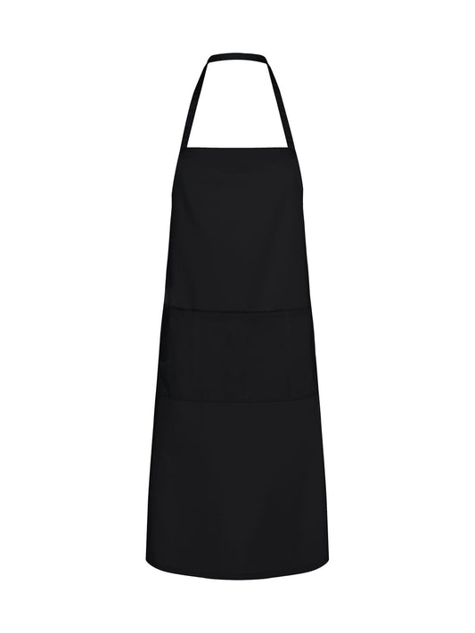 Apron With Bib Herren Schürze / Kasack – Black Spider – Farbe Schwarz – individuell veredelbar