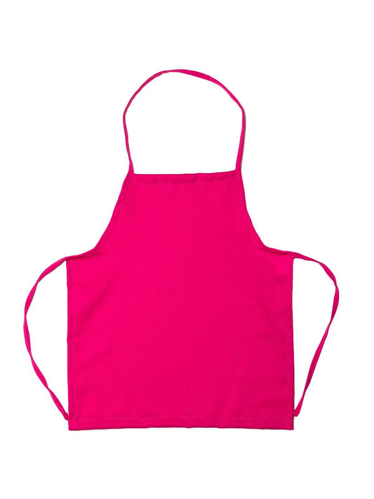Apron Kids Kinder Schürze / Kasack – Black Spider – Farbe Pink – individuell veredelbar