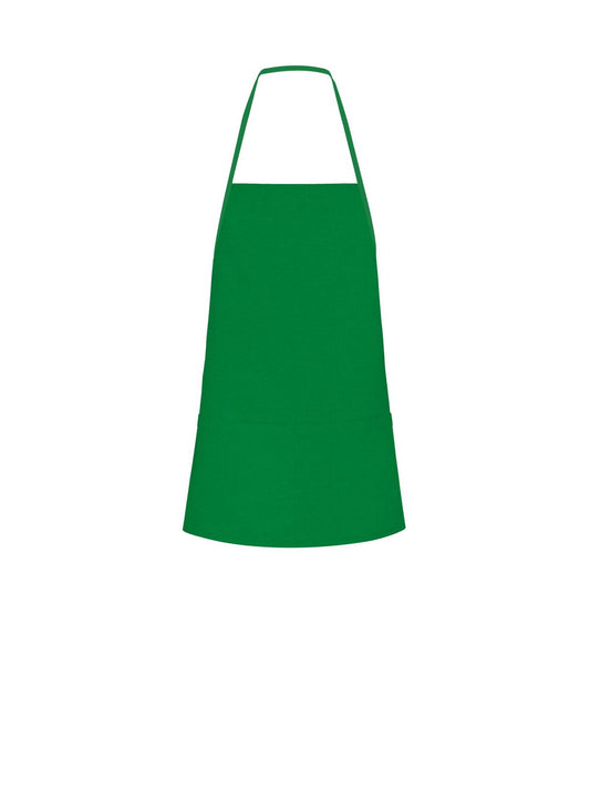 Contrast Apron Schürze / Kasack – Black Spider – Farbe green/green – individuell veredelbar