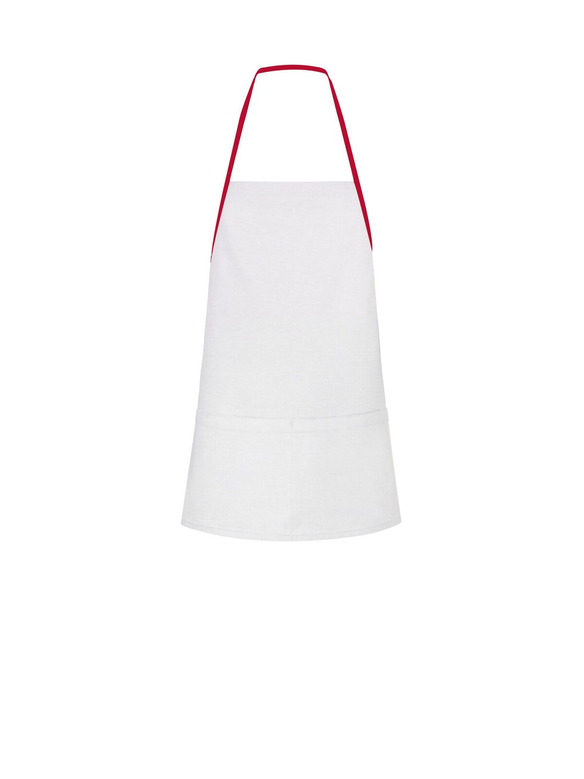 Contrast Apron Schürze / Kasack – Black Spider – Farbe white/red – individuell veredelbar