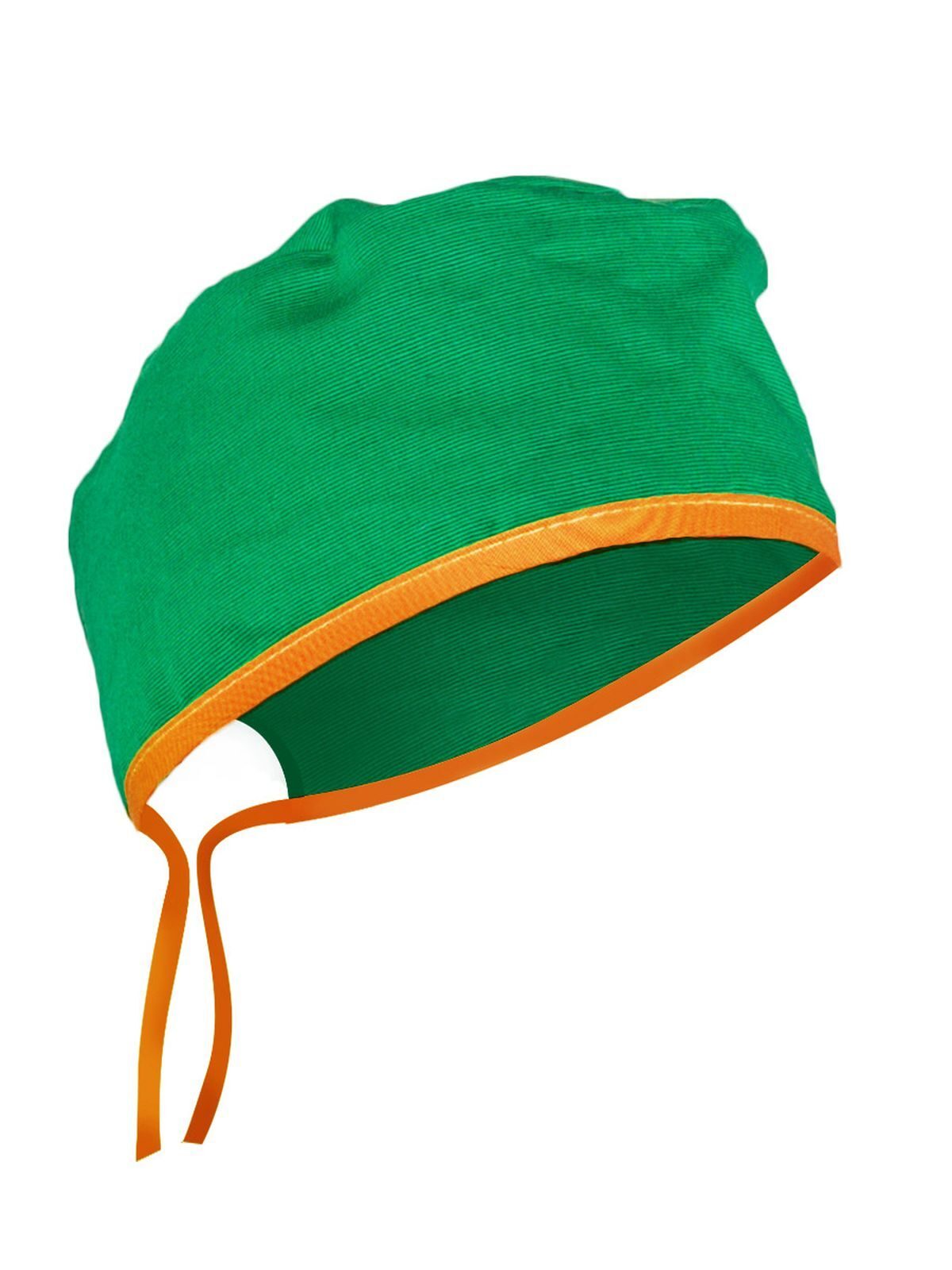 Beanie Contrast Cap – individuell veredelbar | LA1970 in green/orange