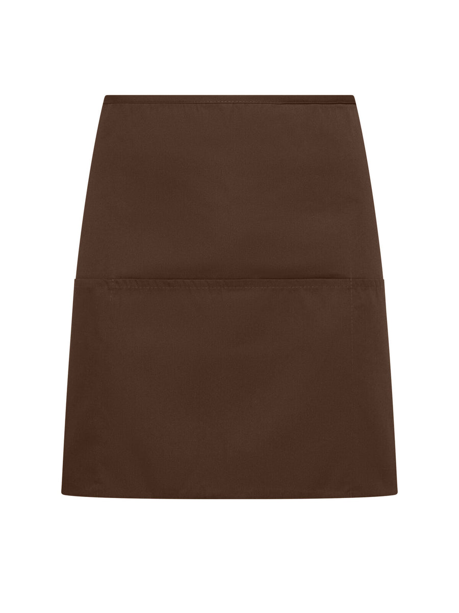 Half apron with large pocket Schürze / Kasack – Black Spider