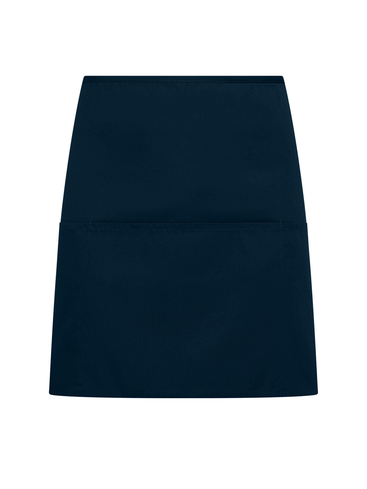 Half apron with large pocket Schürze / Kasack – Black Spider – Farbe Navy – individuell veredelbar