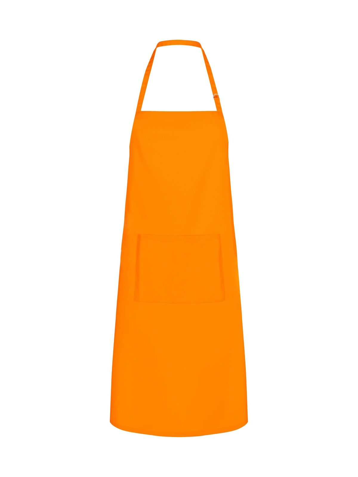 Fluo Apron Schürze / Kasack – Black Spider – Farbe orange fluo – individuell veredelbar