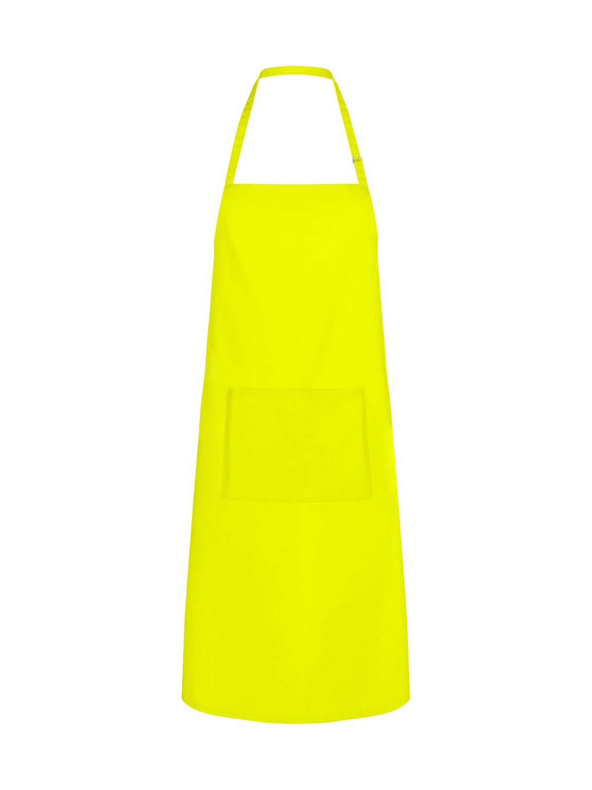 Fluo Apron Schürze / Kasack – Black Spider – Farbe yellow fluo – individuell veredelbar