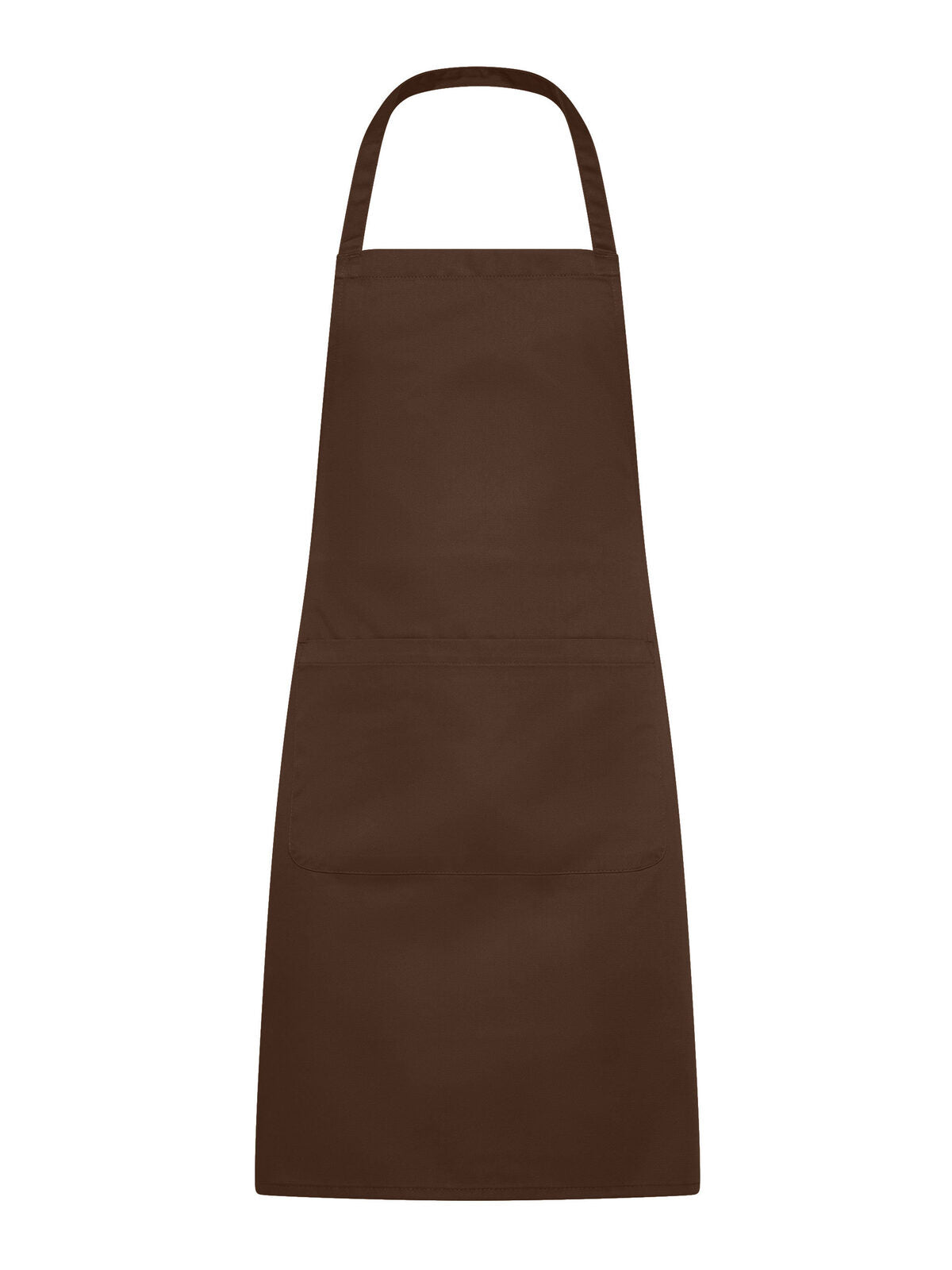 Classic Apron Schürze / Kasack – Black Spider – Farbe Braun – individuell veredelbar