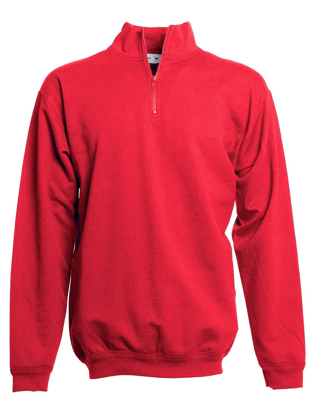 Burano Herren Sweatshirt / Hoodie – Black Spider – Farbe Rot – individuell veredelbar