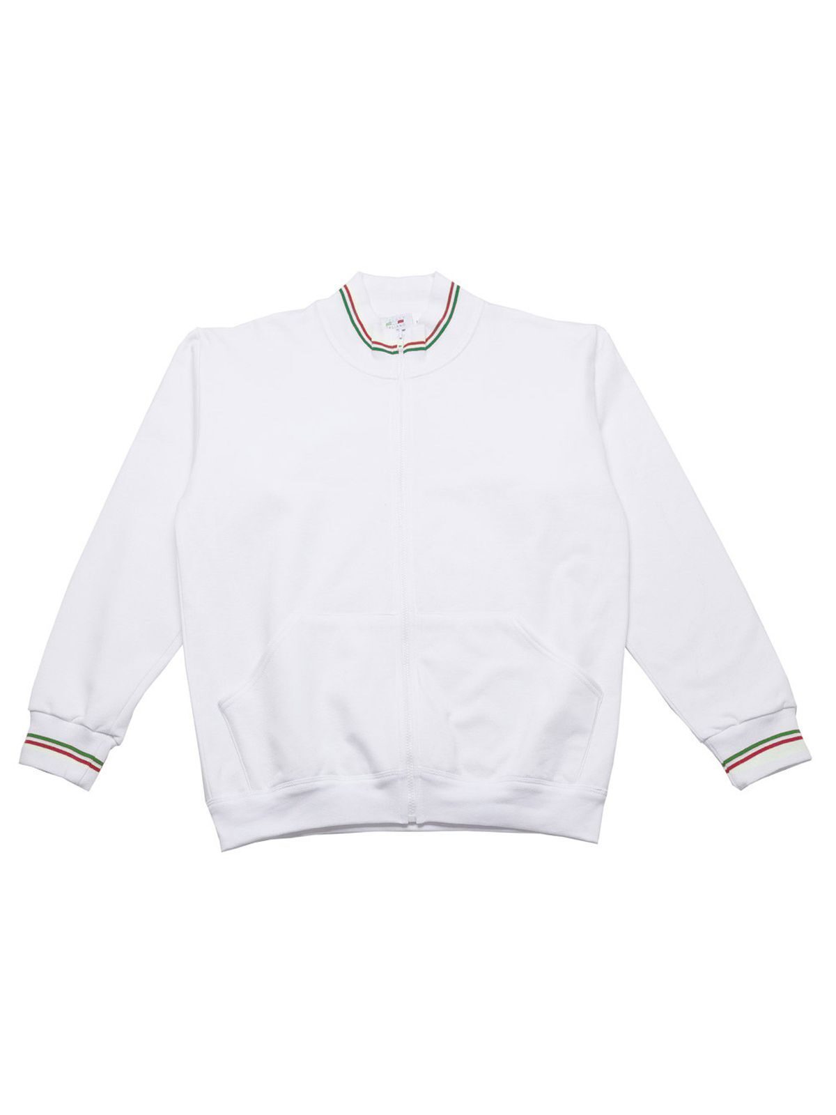 Stromboli Herren Sweatshirt / Hoodie – Black Spider – Farbe white/tricolor – individuell veredelbar