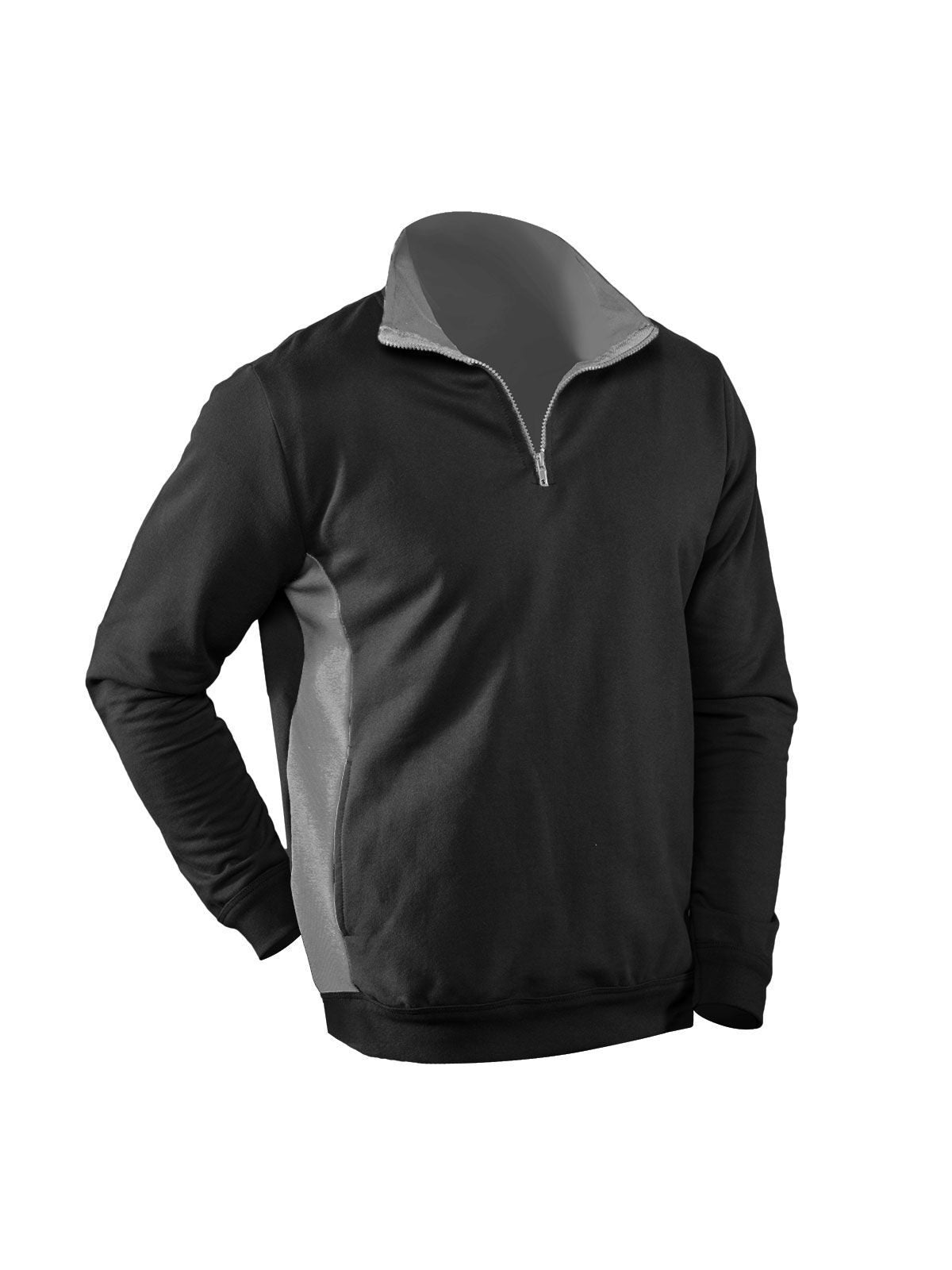 Egadi Sweatshirt / Hoodie – Black Spider – Farbe black/grey – individuell veredelbar