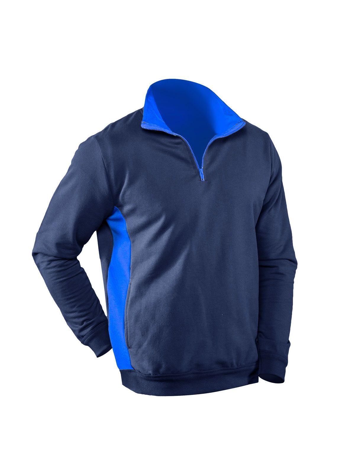Egadi Sweatshirt / Hoodie – Black Spider – Farbe navy/royal – individuell veredelbar