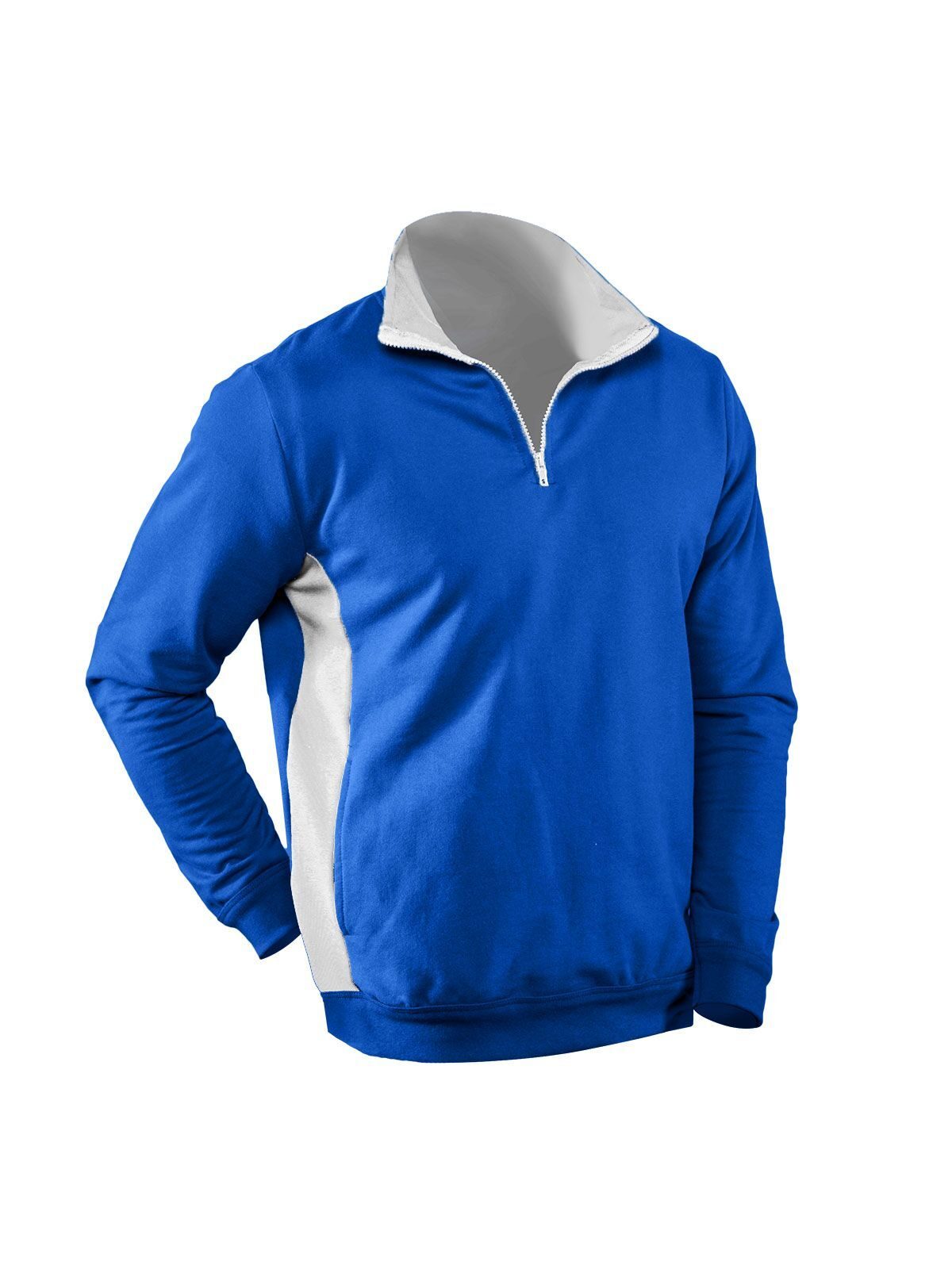 Egadi Sweatshirt / Hoodie – Black Spider – Farbe royal/white – individuell veredelbar