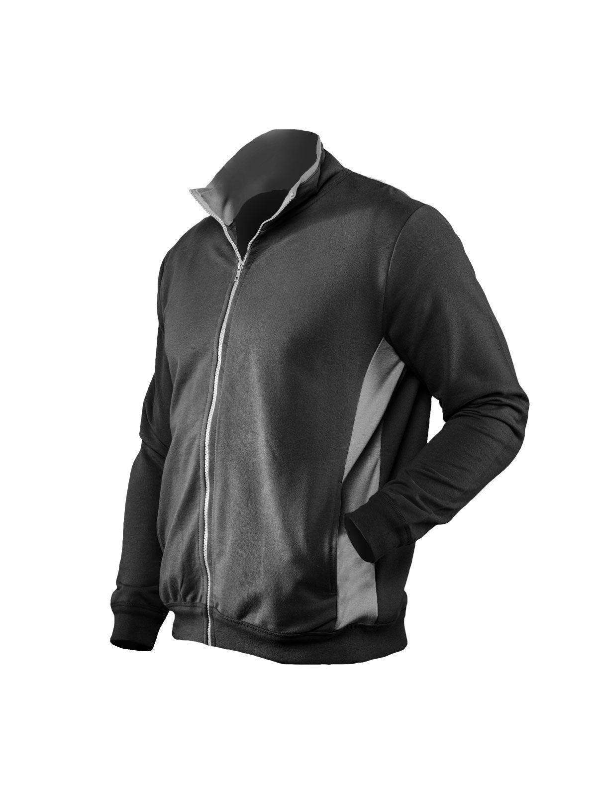 Lipari Sweatshirt / Hoodie – Black Spider – Farbe black/grey – individuell veredelbar