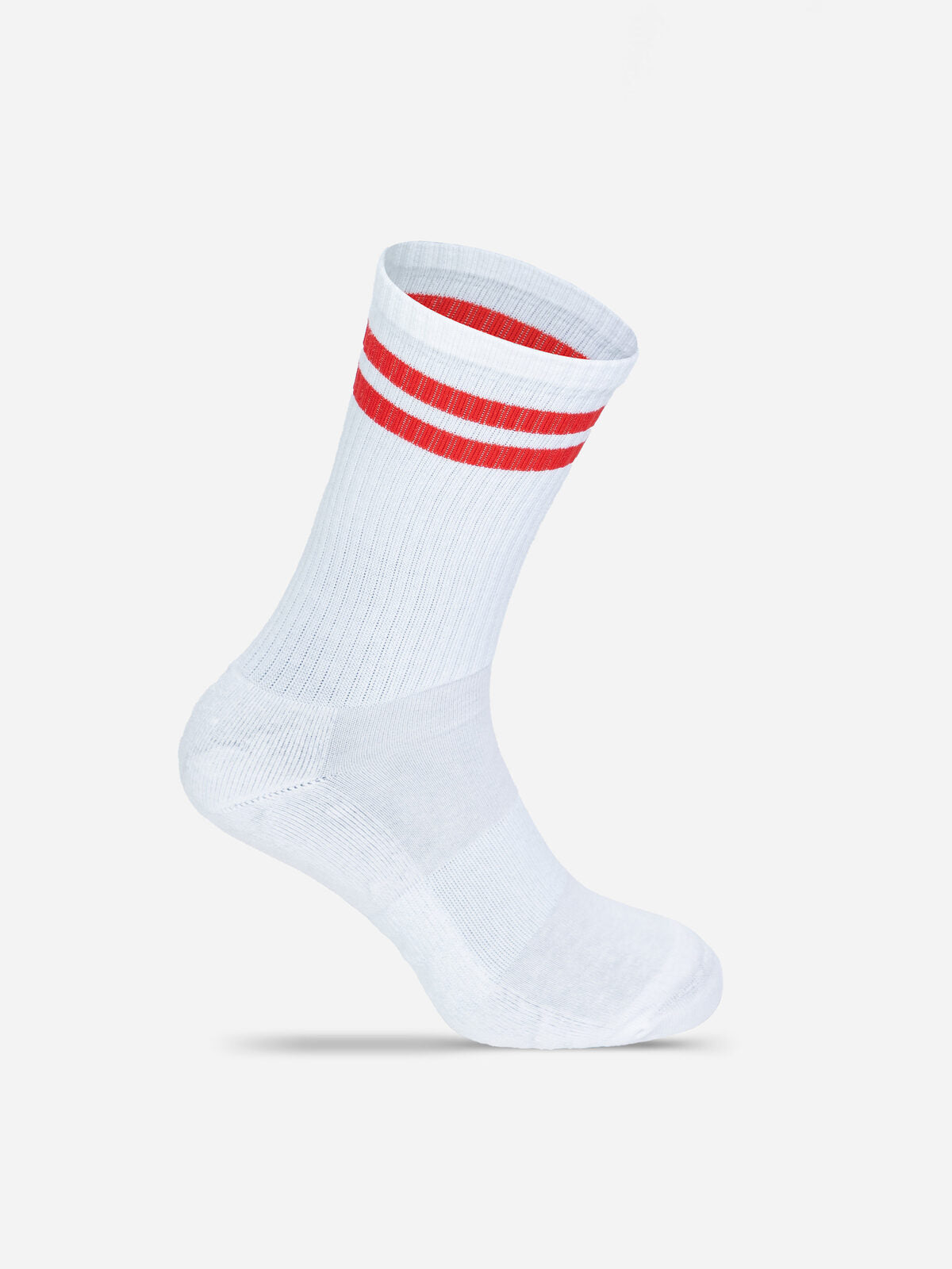 Tennis Socks Unterwäsche / Socken – Mr. Socks – Farbe White/Red – individuell veredelbar