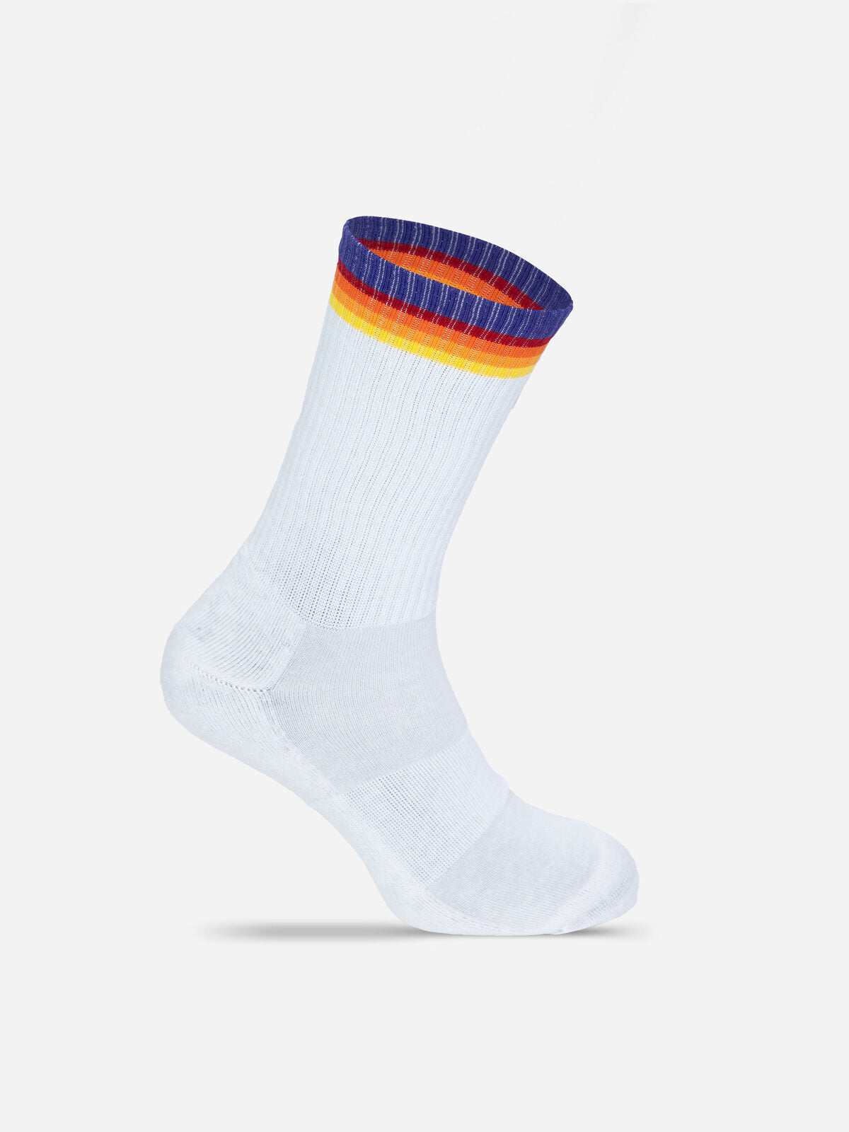 Tennis Socks Unterwäsche / Socken – Mr. Socks – Farbe White/Rainbow – individuell veredelbar