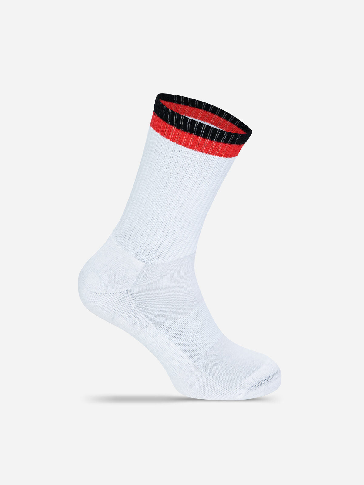 Tennis Socks Two Tone Unterwäsche / Socken – Mr. Socks – Farbe White/Black/Red – individuell veredelbar