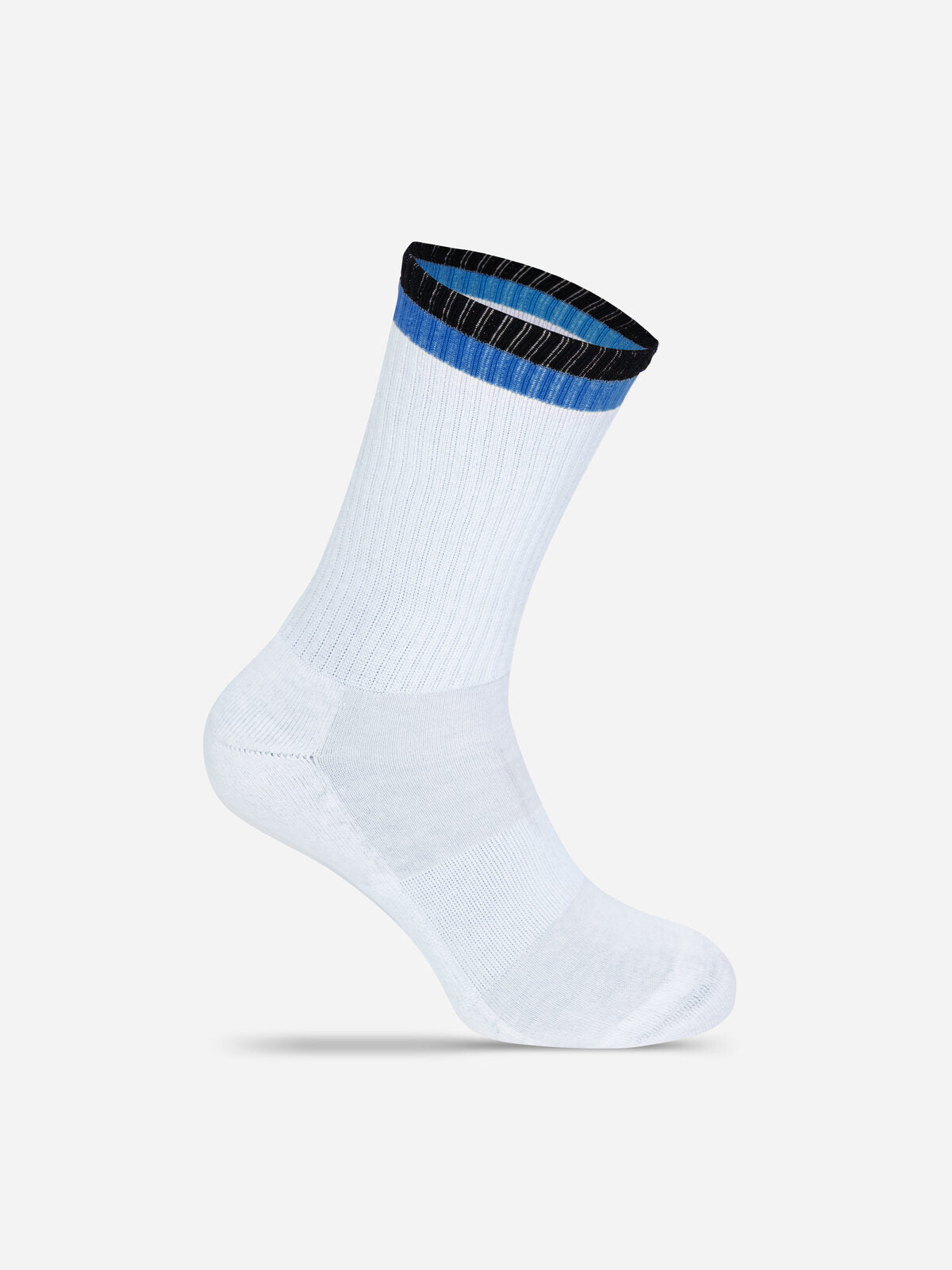 Tennis Socks Two Tone Unterwäsche / Socken – Mr. Socks – Farbe White/Black/Blue – individuell veredelbar