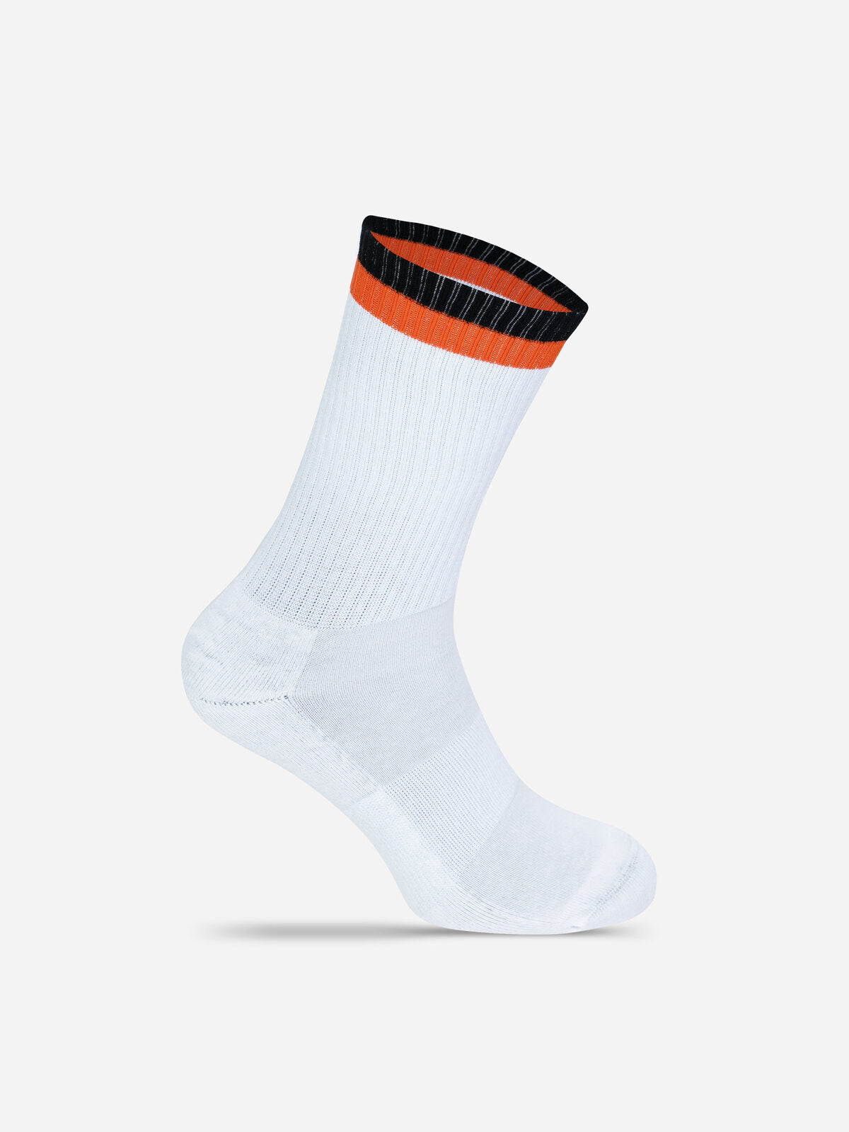 Tennis Socks Two Tone Unterwäsche / Socken – Mr. Socks – Farbe White/Black/Orange – individuell veredelbar