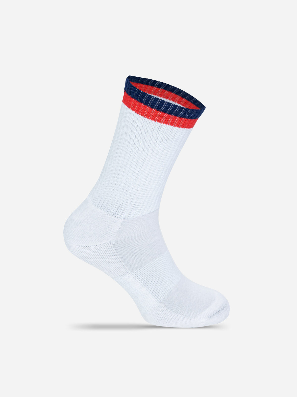 Tennis Socks Two Tone Unterwäsche / Socken – Mr. Socks – Farbe White/Navy/Red – individuell veredelbar