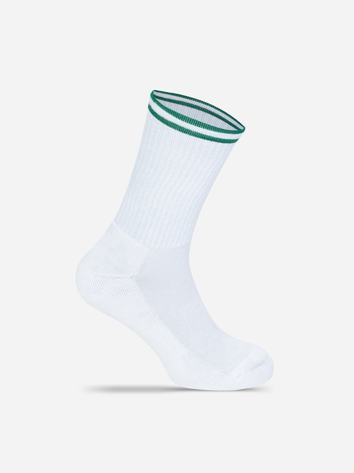 Tennis Socks Premium Unterwäsche / Socken – Mr. Socks – Farbe White/Green – individuell veredelbar