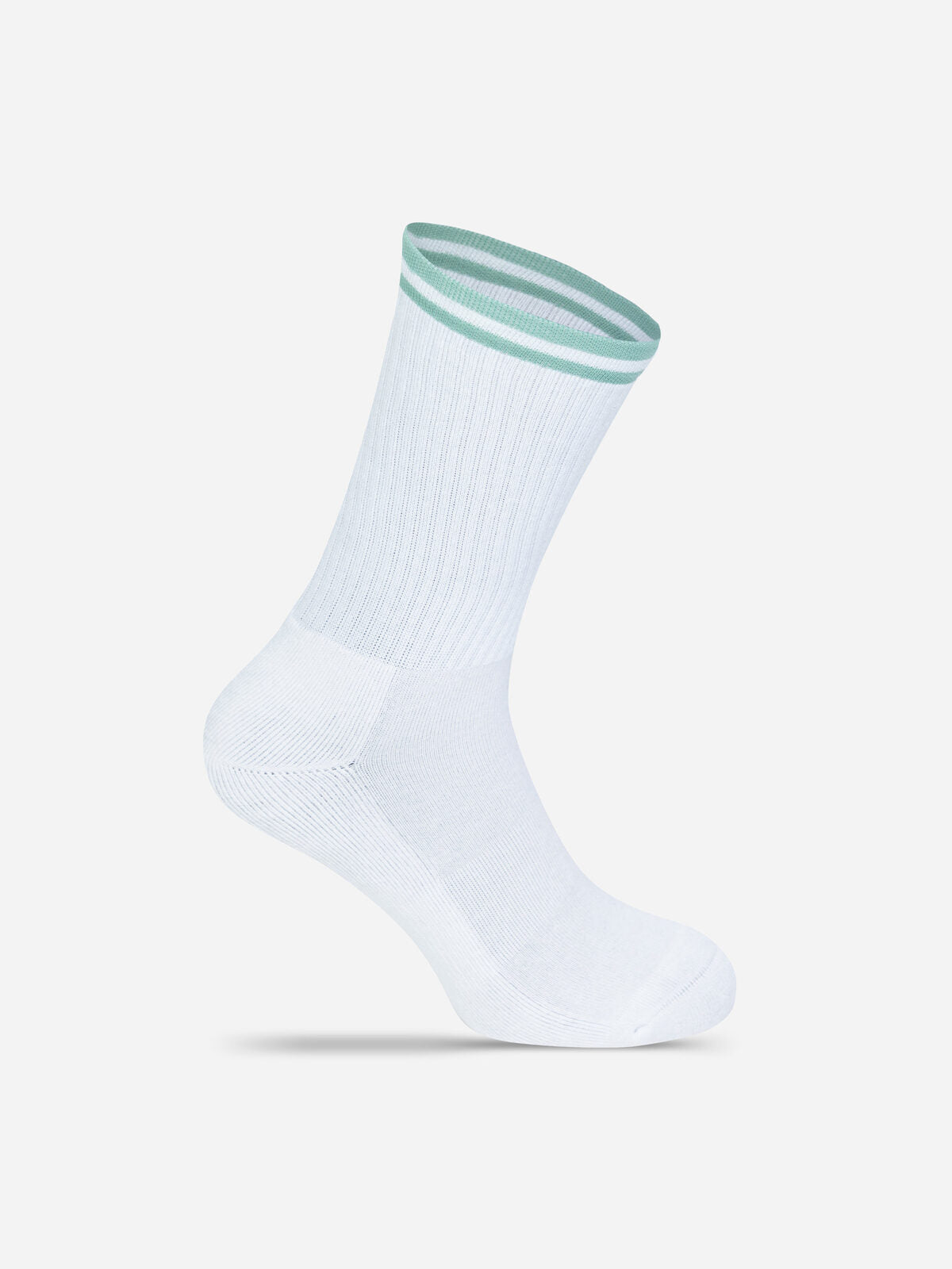 Tennis Socks Premium Unterwäsche / Socken – Mr. Socks – Farbe White/Mint – individuell veredelbar