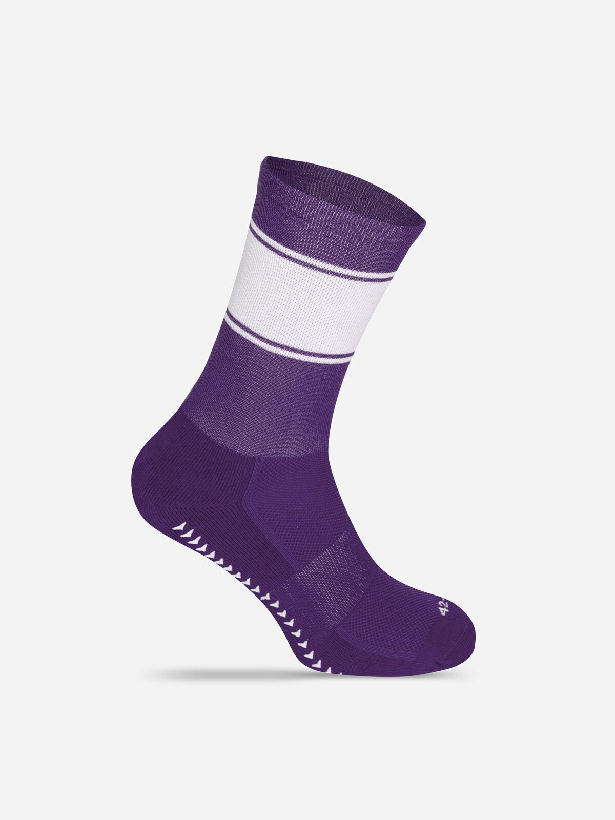 Ballersocks Light Unterwäsche / Socken – Mr. Socks – Farbe Purple/White – individuell veredelbar