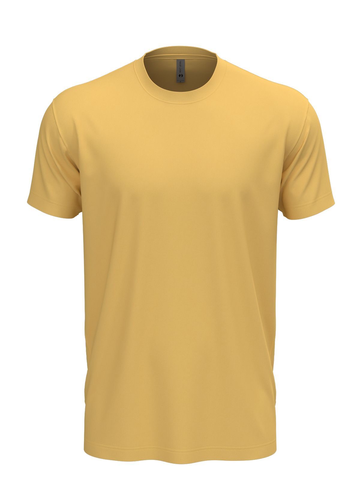Cotton Unisex T-Shirt – Next Level Apparel – Farbe banana cream – individuell veredelbar