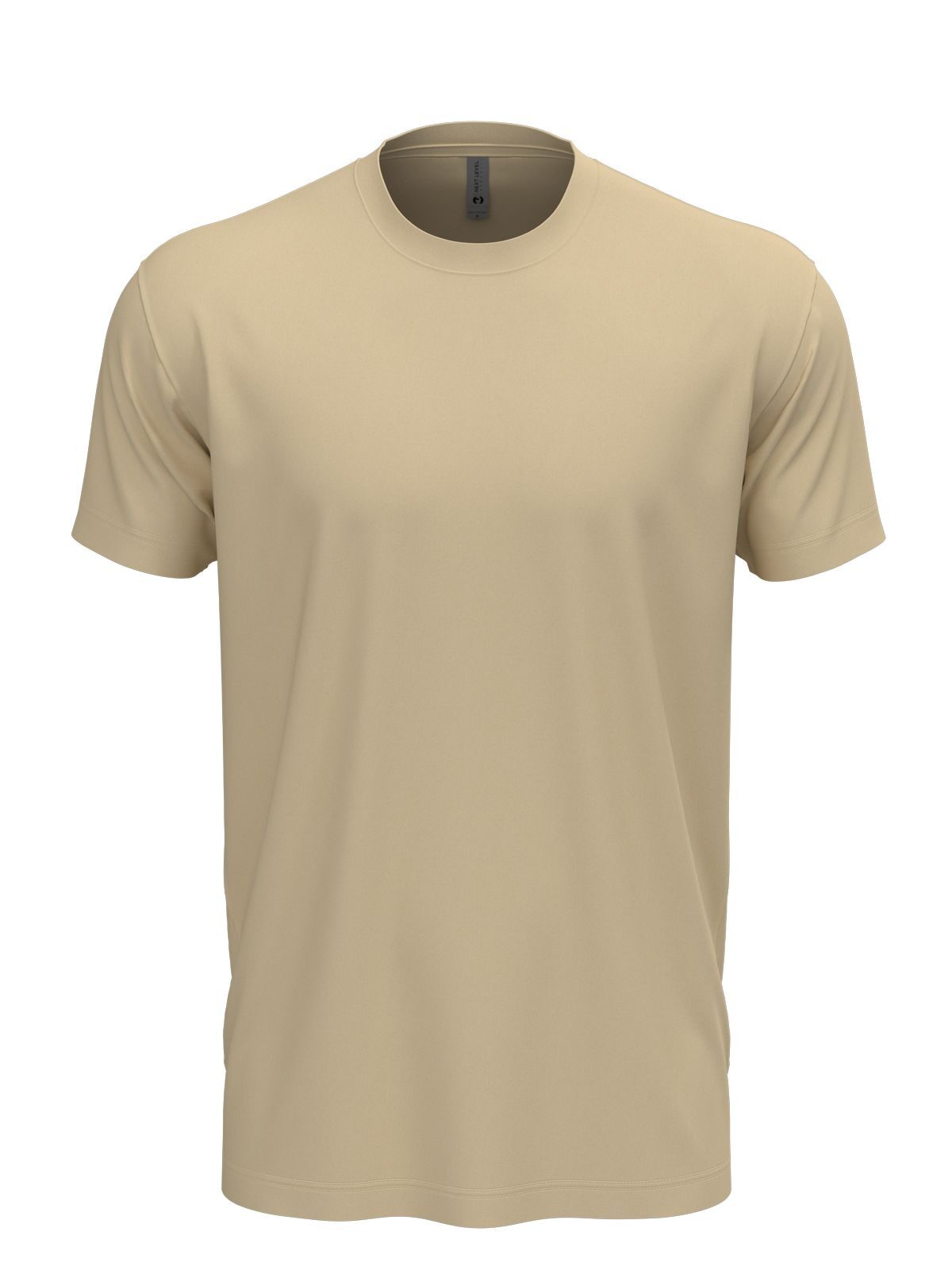 Cotton Unisex T-Shirt – Next Level Apparel – Farbe Creme – individuell veredelbar