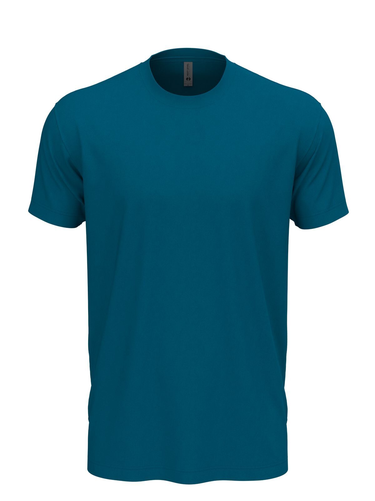 Cotton Unisex T-Shirt – Next Level Apparel – Farbe cool blue – individuell veredelbar