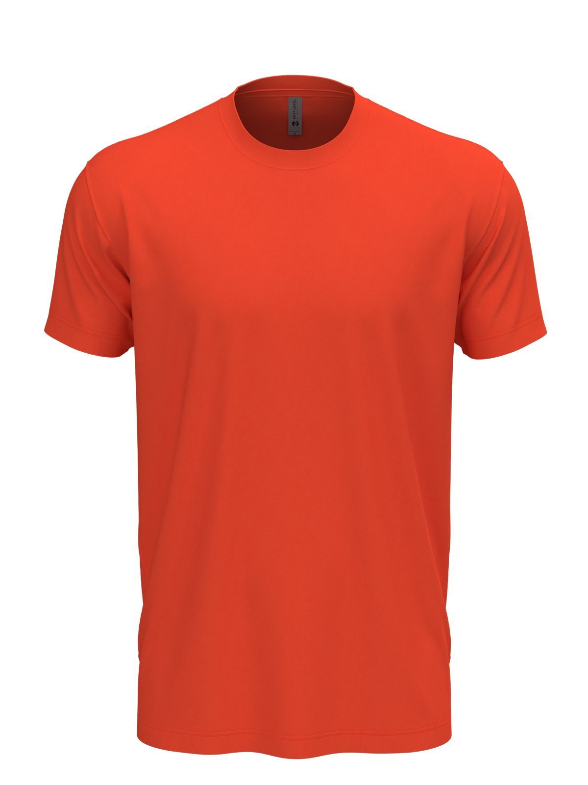 Cotton Unisex T-Shirt – Next Level Apparel – Farbe classic orange – individuell veredelbar