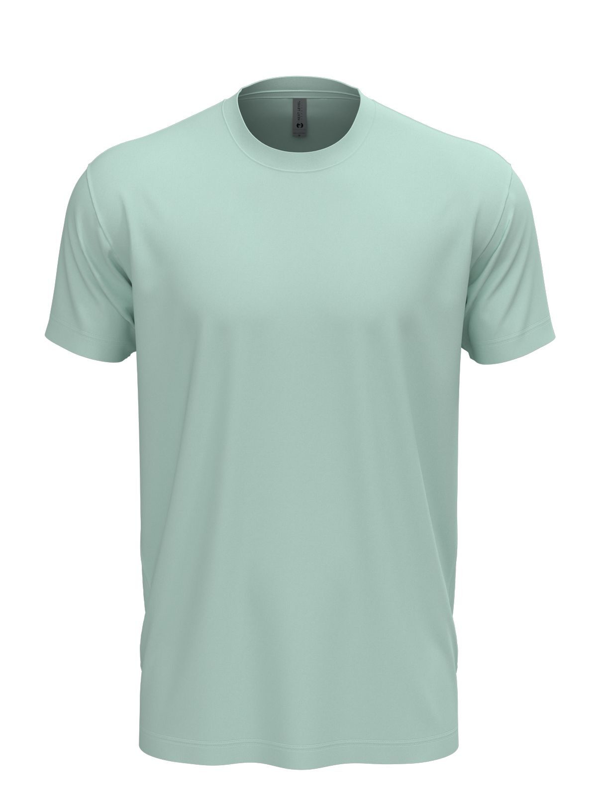 Cotton Unisex T-Shirt – Next Level Apparel – Farbe Hellblau – individuell veredelbar