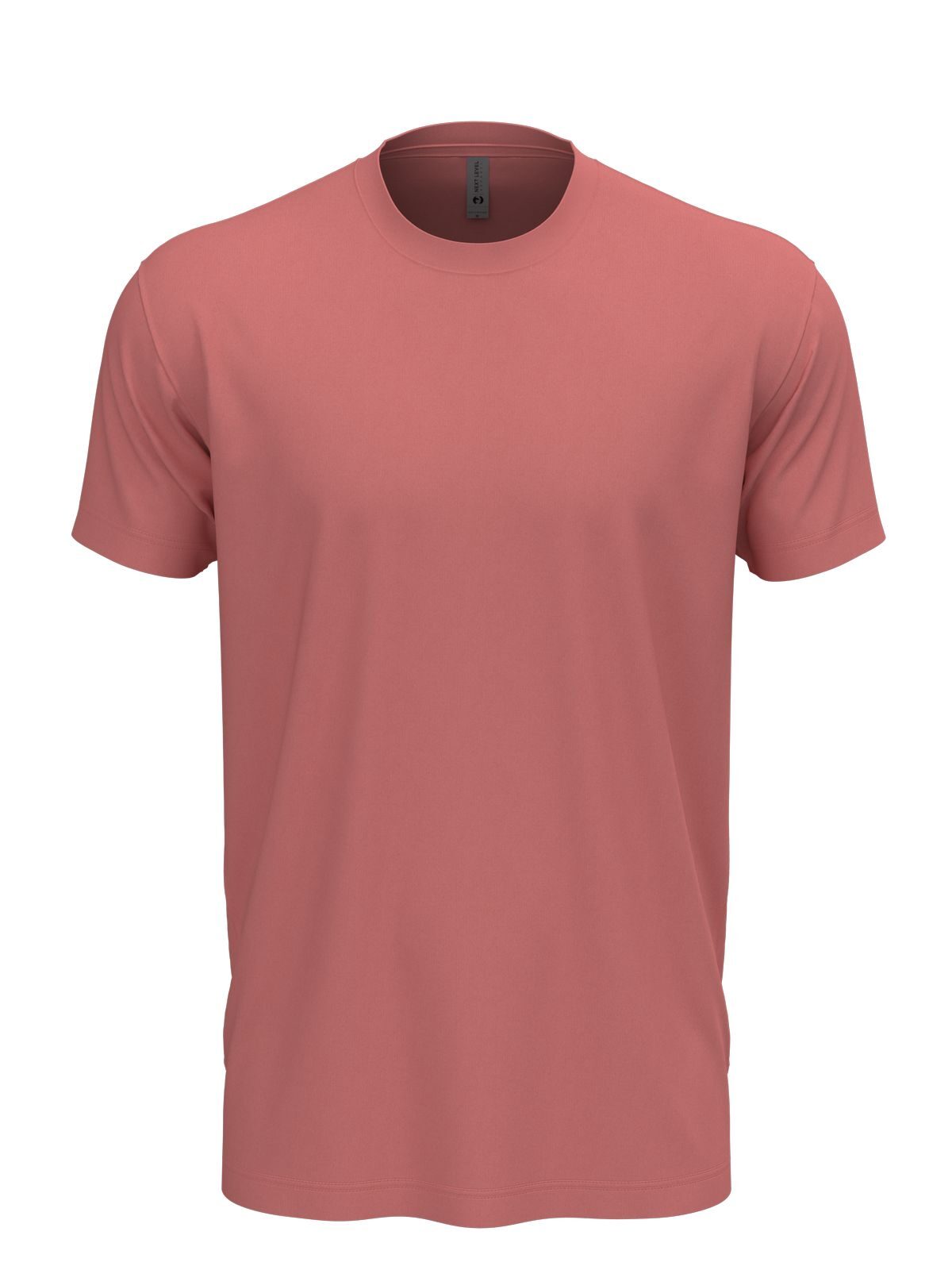 Cotton Unisex T-Shirt – Next Level Apparel – Farbe mauve – individuell veredelbar