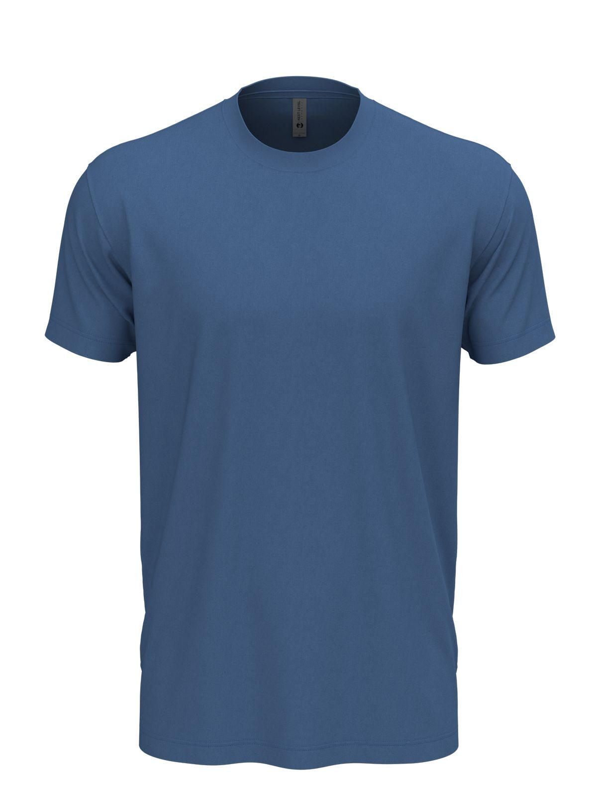 Cotton Unisex T-Shirt – Next Level Apparel – Farbe Royalblau – individuell veredelbar