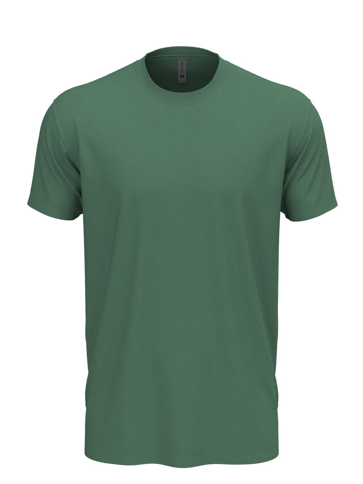 Cotton Unisex T-Shirt – Next Level Apparel – Farbe royal pine – individuell veredelbar