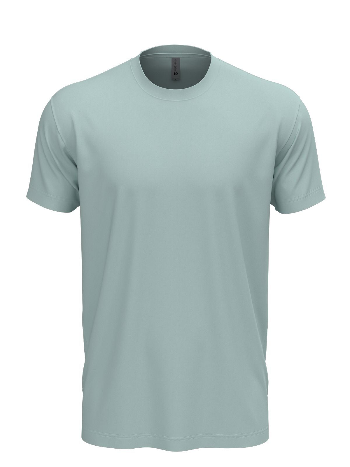 Cotton Unisex T-Shirt – Next Level Apparel – Farbe stonewash denim – individuell veredelbar