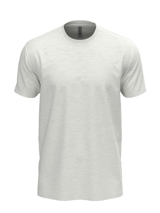 Tri-Blend Unisex T-Shirt – Next Level Apparel – Farbe heather white – individuell veredelbar