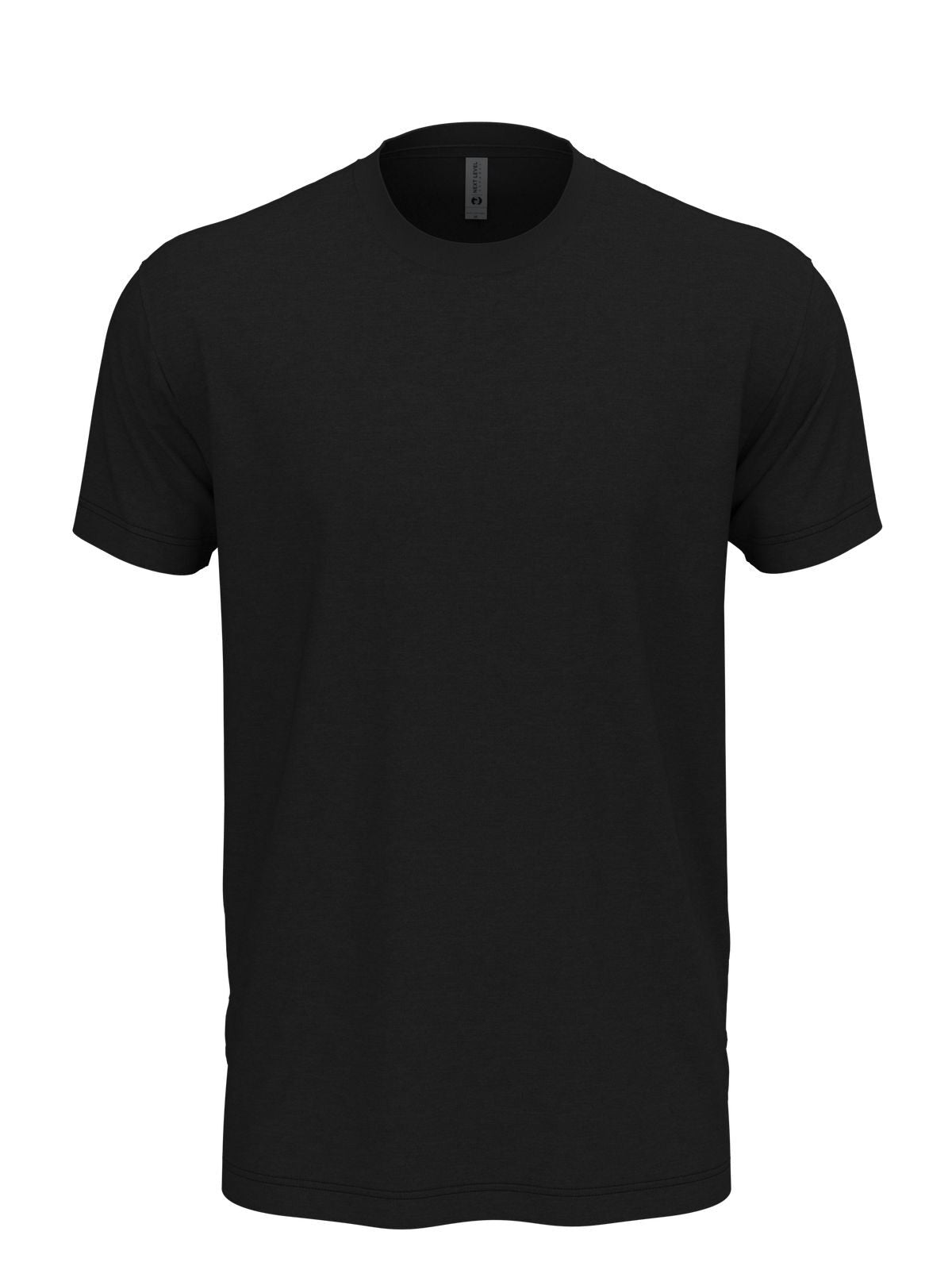 CVC Unisex T-Shirt – Next Level Apparel – Farbe Schwarz – individuell veredelbar