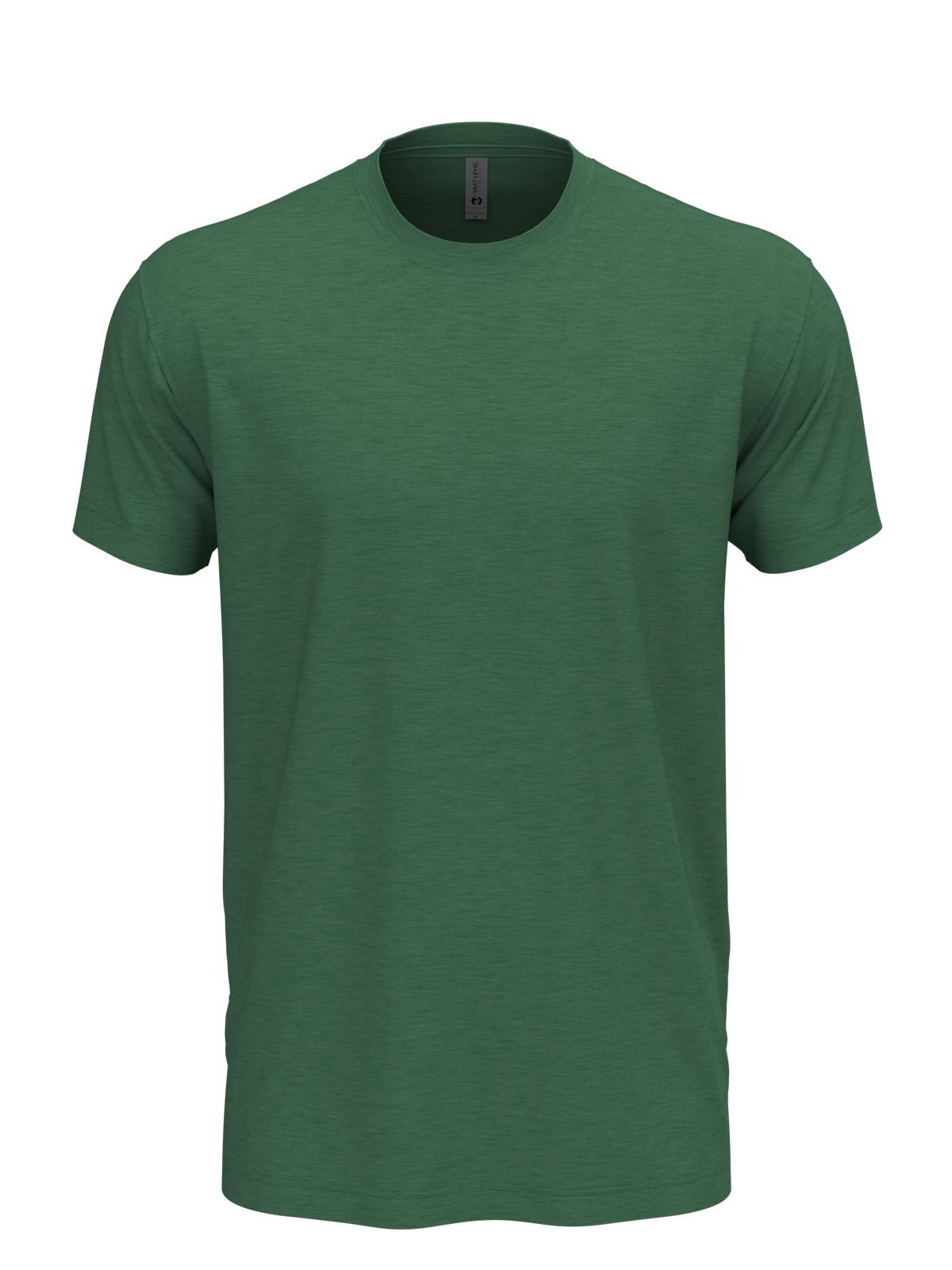 CVC Unisex T-Shirt – Next Level Apparel – Farbe heather forest green – individuell veredelbar